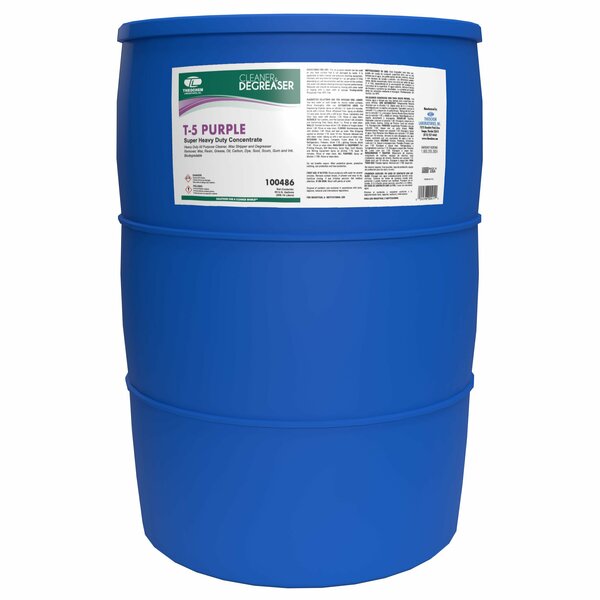 Theochem Super Heavy Duty Degreaser Concentrate, 55 gal Drum, Liquid, Violet 100486-99990-53